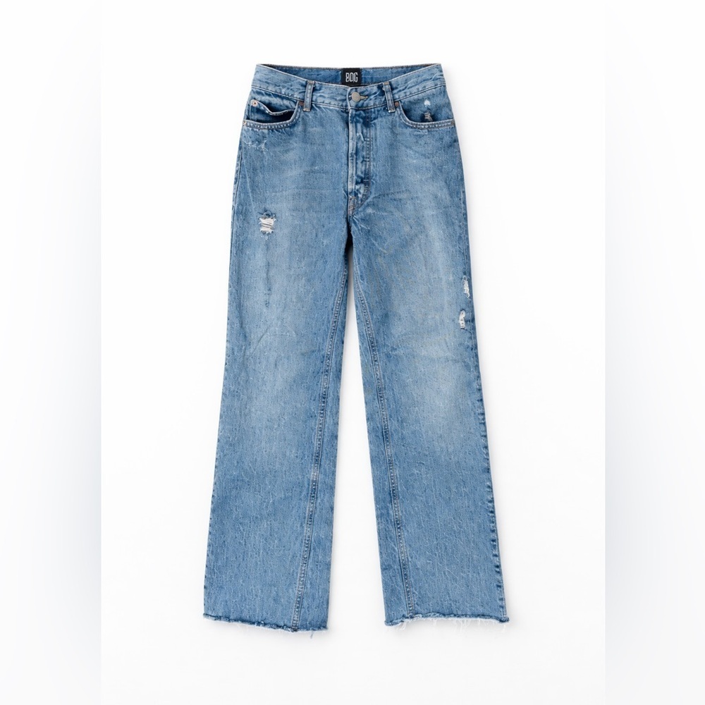BDG Urban Outfitters Vintage High Rise Wide Leg Jeans 25